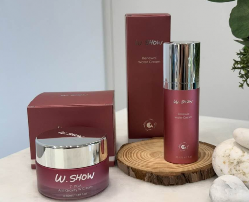 W.SHOW兩款新品開箱！W夜逆齡水凝霜＋全效抗引W霜